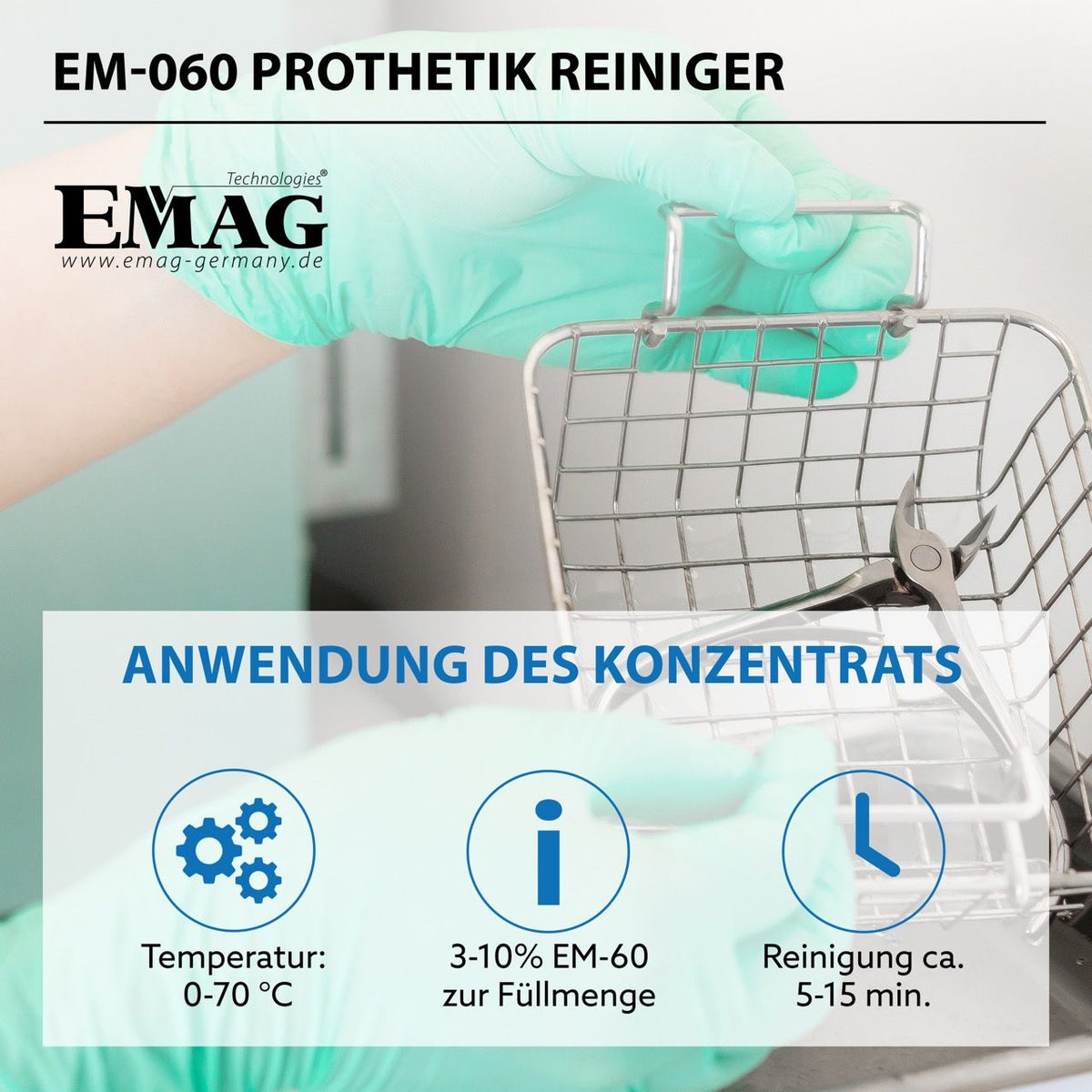Concentrato per la pulizia dentale (flacone da 100 ml)