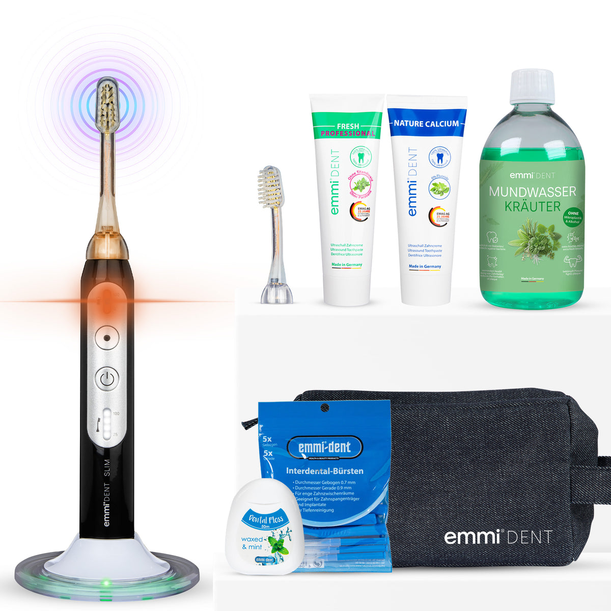 Implant Care Set Ultrasonic Toothbrush Slim