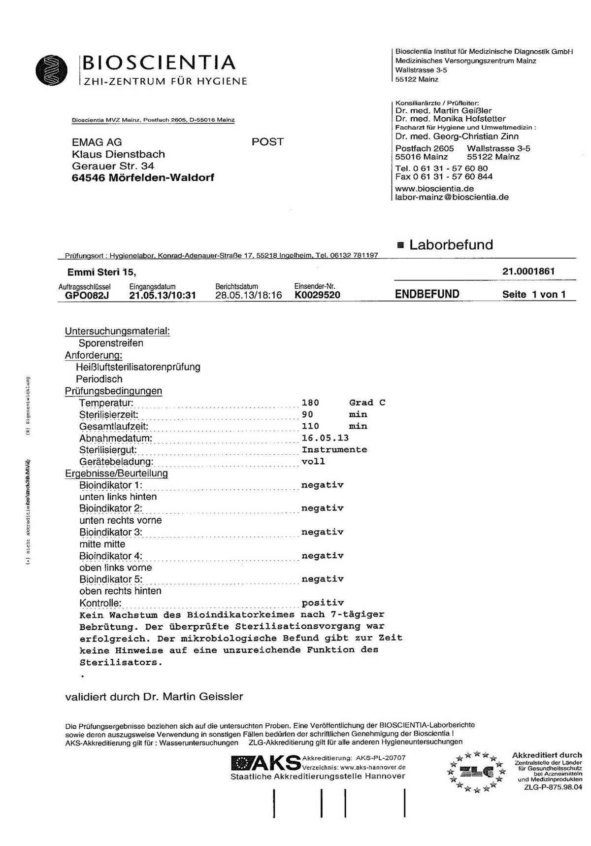 Sterile 15