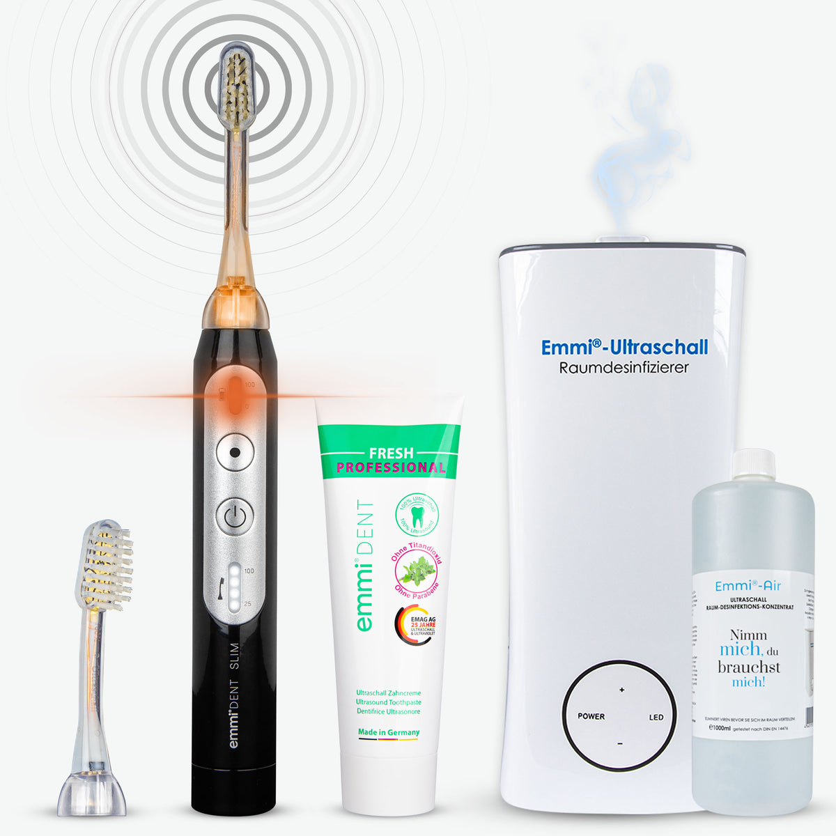 Ultrasonic toothbrush Slim Home Set