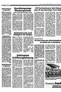 Corriere della città di Francoforte